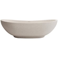 Willow 1790mm Oval Terrazzo Freestanding Bath with Overflow